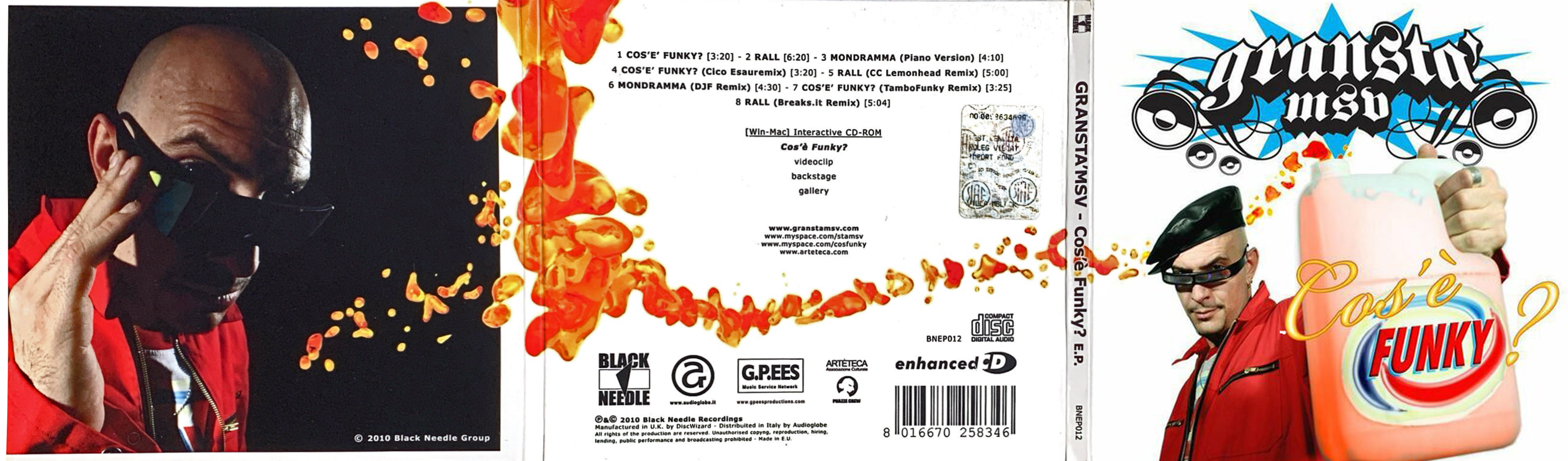 Cos'è funky? CD front